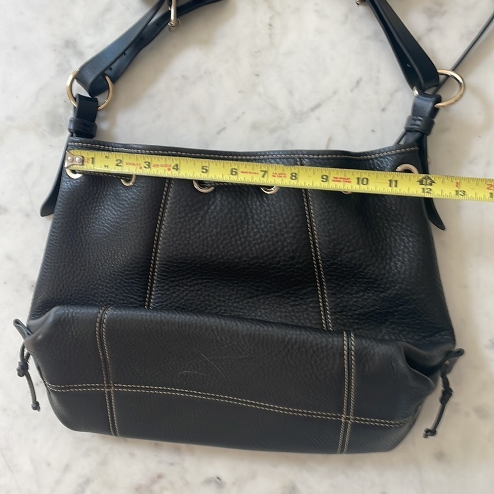 Dooney & Bourke Black Pebbled Leather Bag - Picture 15 of 16
